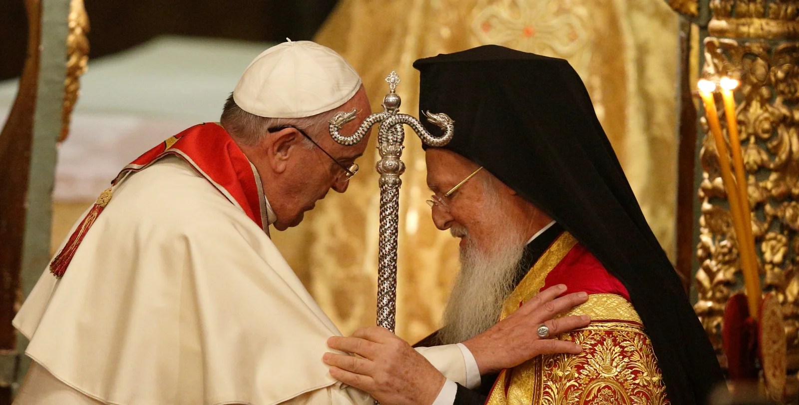 Pope and Bartalamou in Istanbul