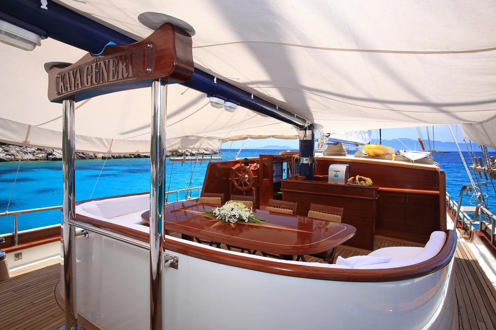 all inclusive gulet cruise greece Kaya Guneri 1