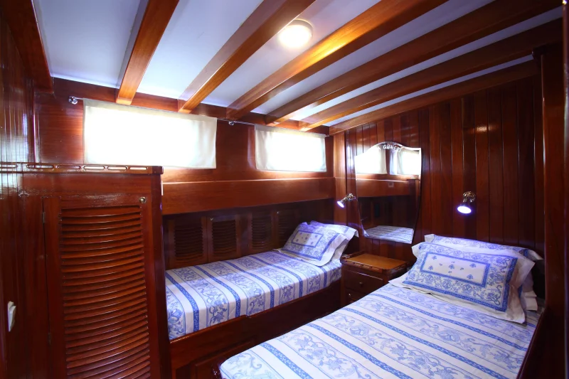 luxury gulet charters Kaya Güneri 3