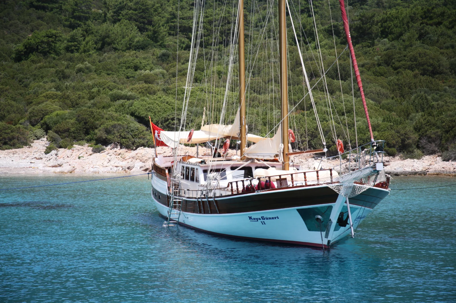 greece gulet charter Kaya Güneri 2