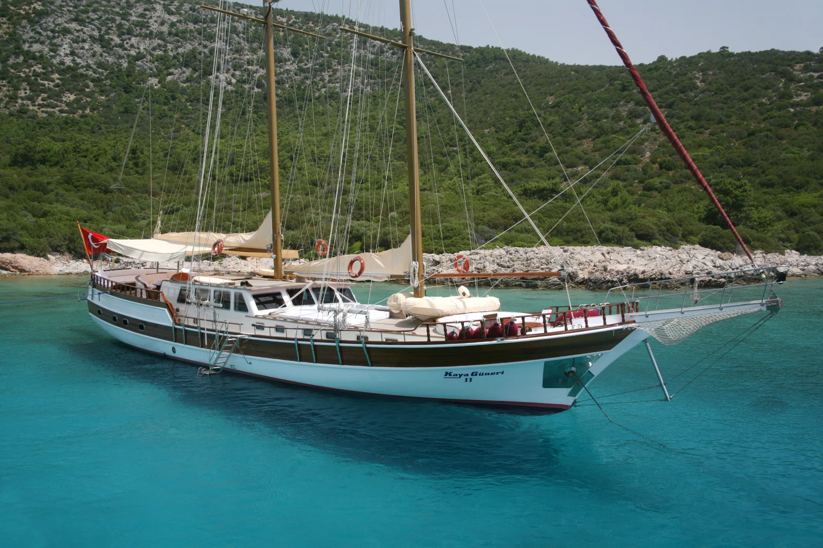 gulet boat bodrum Kaya Güneri 2
