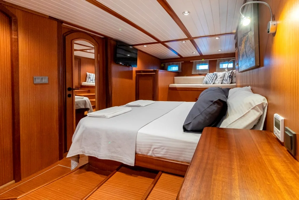 Aft Master Cabin Bodrum Queen