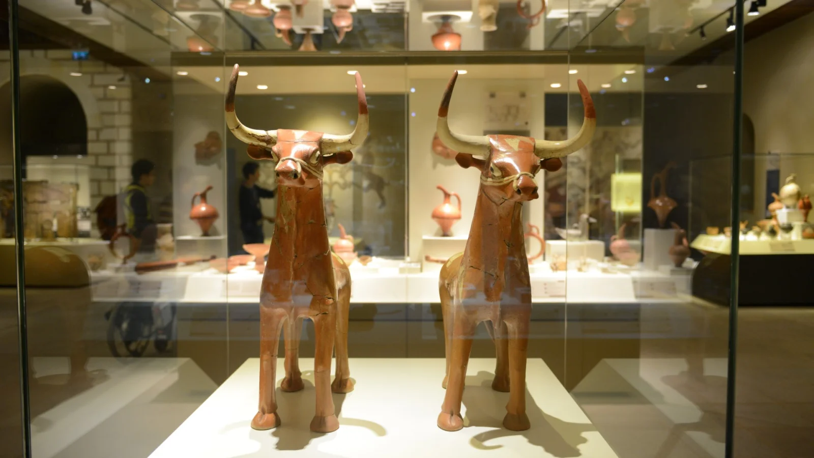Hittite Bulls in Anatolian Civilizations Museum Ankara