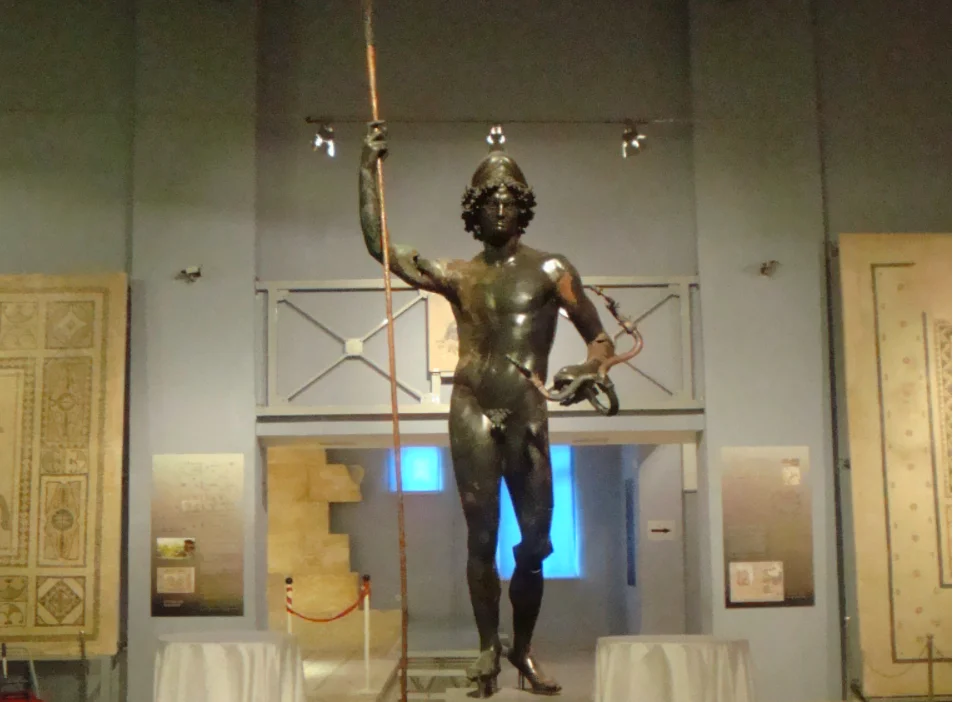 Ares God of War Statue in Zeugma Museum - Gaziantep