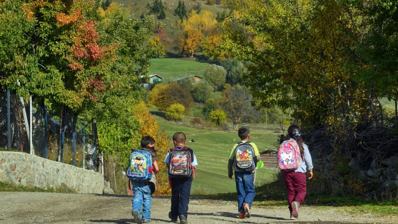Artvin Village Students