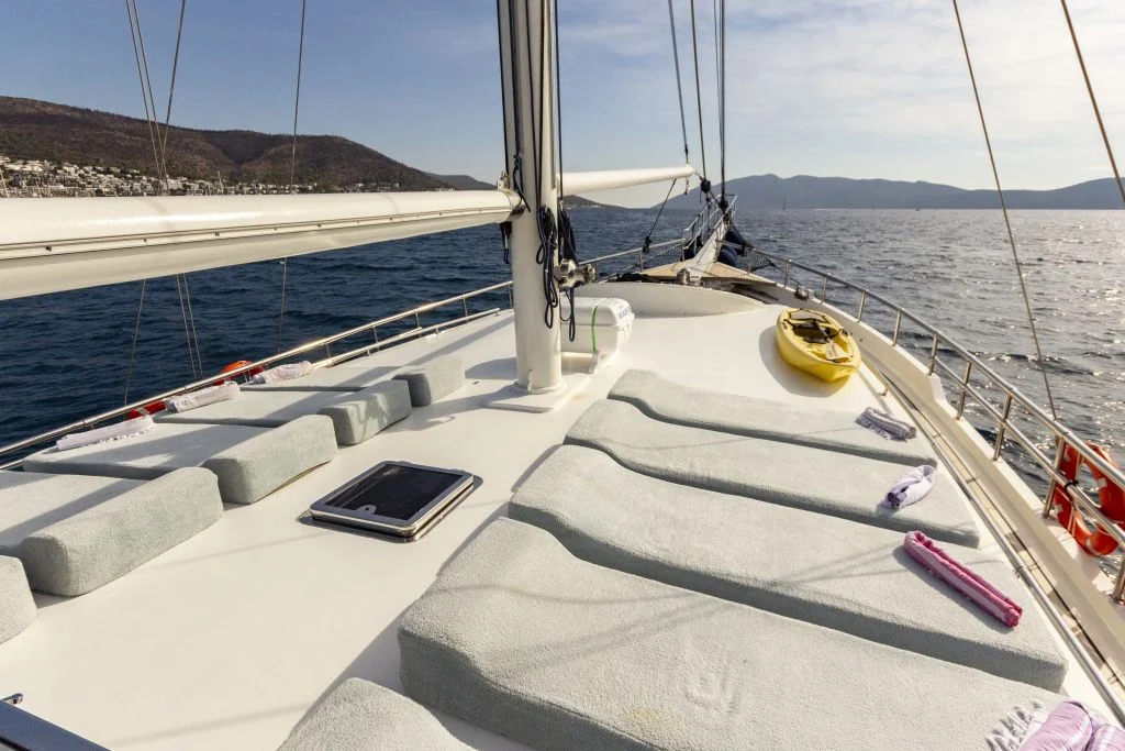 gulet cruise cabin charter The Bule Sea