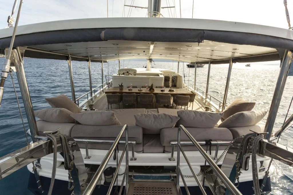 gulet cruising The Bule Sea