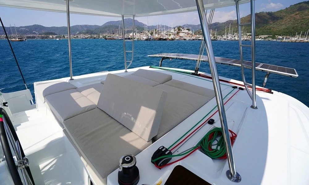 luxury yacht charter in bodrum turkeycatamaran Lagoon 46-GTL5