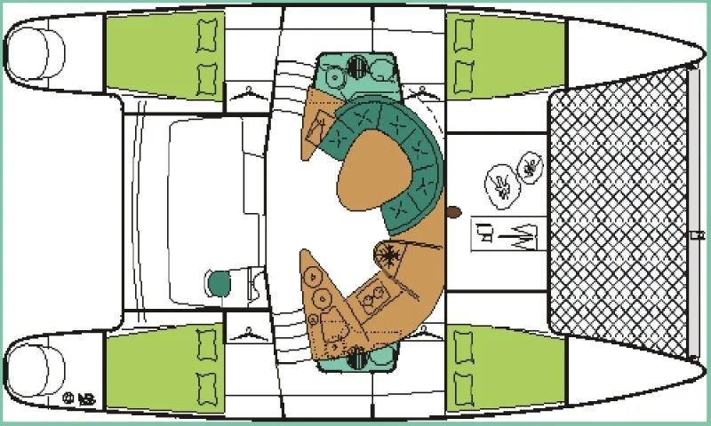 FOUNTAINE PAJOT ATHENA 38 - GSF14     