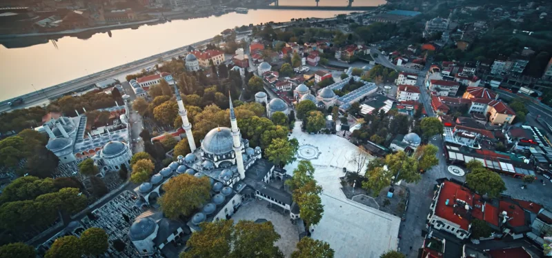 Eyyup Sultan Mosque and Golden Horn