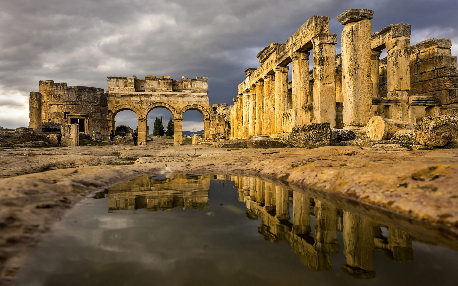 Frontinus Gate in Hierapolis - Pamukkale