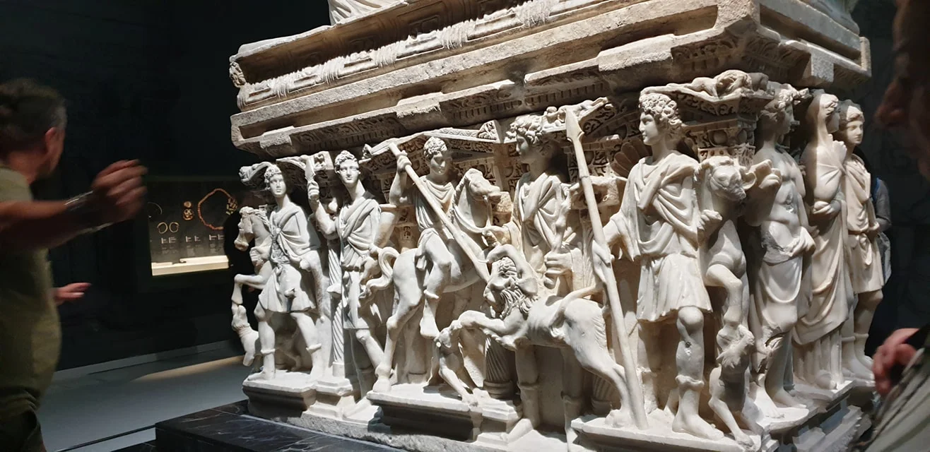 Marble Sarcophagus Hatay Archaeology Museum