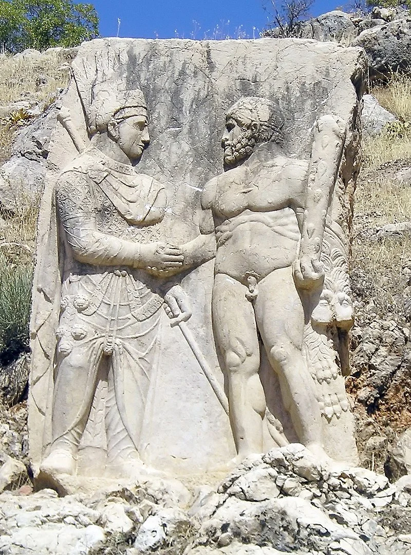 King Antiochus and Heracles in Arsameia Ancient City - Adıyaman