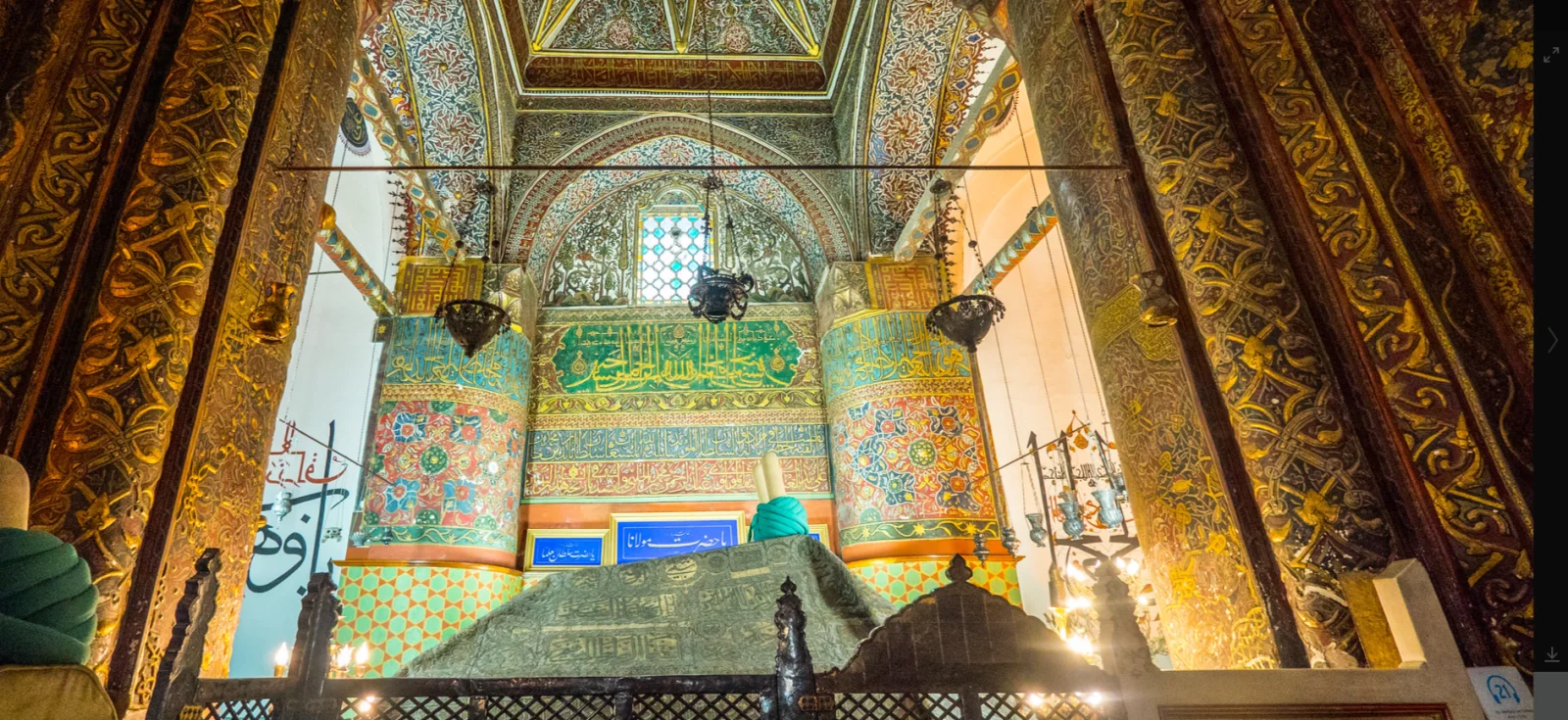 Mevlana Tomb in Museum - Konya