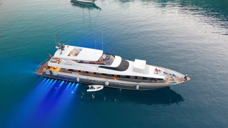 turkey luxury yacht charter Crocus