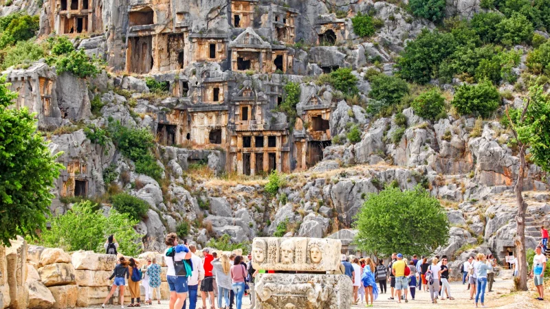 Myra Rock Tombs - Antalya