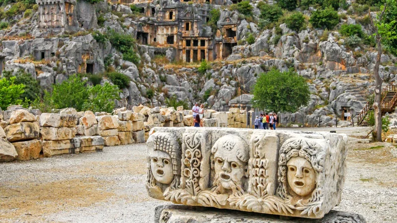 Myra Rock Tombs - Antalya
