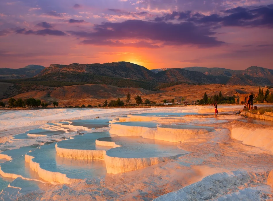 Pamukkale Sunset