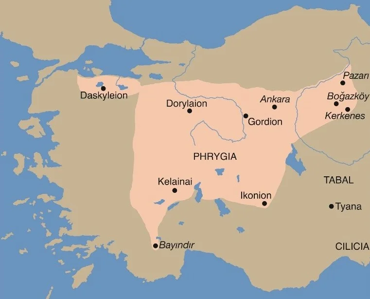 Anatolian Civilisation Map