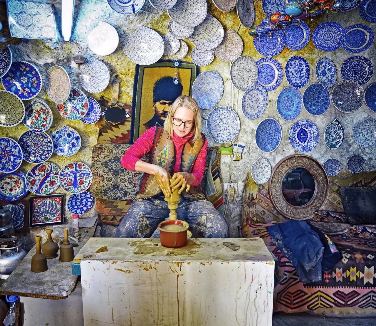 Pottery atelier