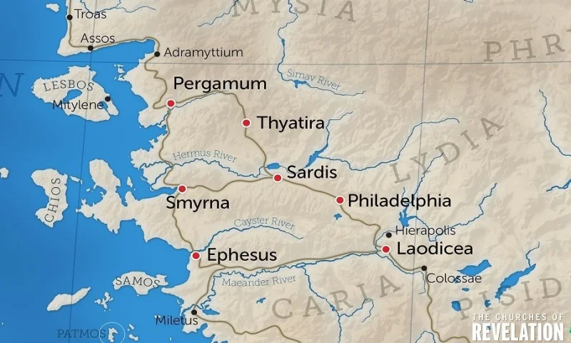 Seven Churches Map