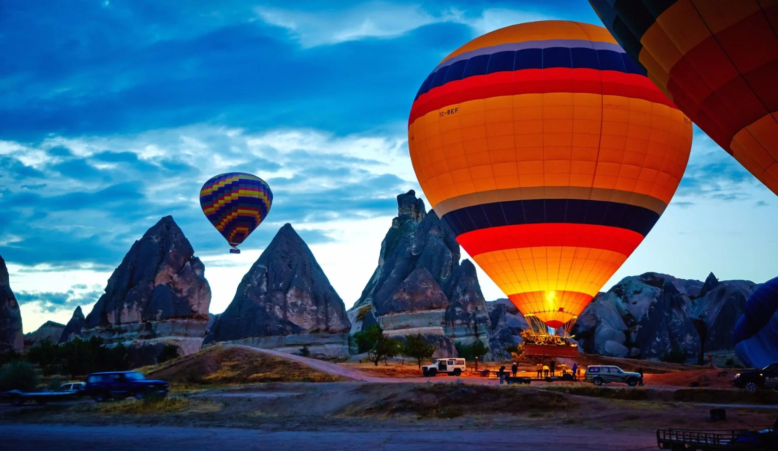 Balloon Tour Starts in Sunrise of Cappadocia