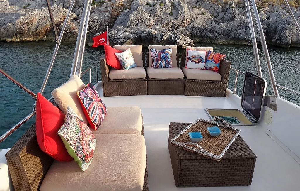 charter yacht around turkey Syana