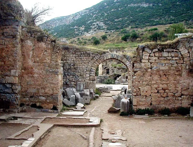The Baths of Scholastica in Ephesus