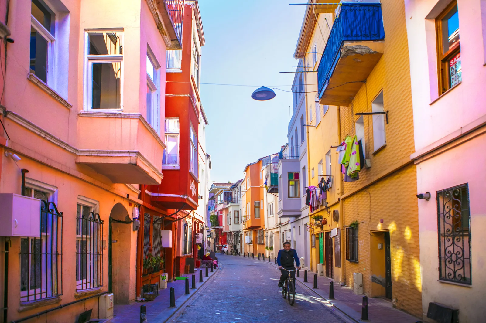 The Colours of Balat Houses - Istanbul