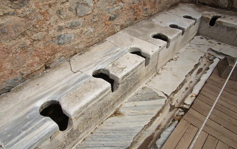 The Roman Latrine of Ephesus