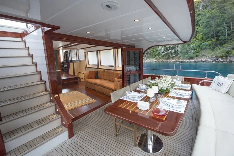 charter yachts turkey Trawler Daphne