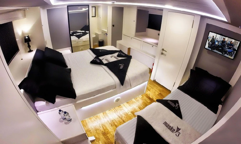 private yacht charter in turkey Trawler Maske 3