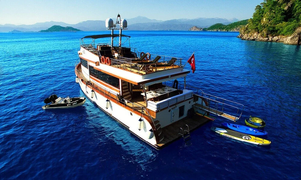 yacht charter from turkey Trawler Maske 3
