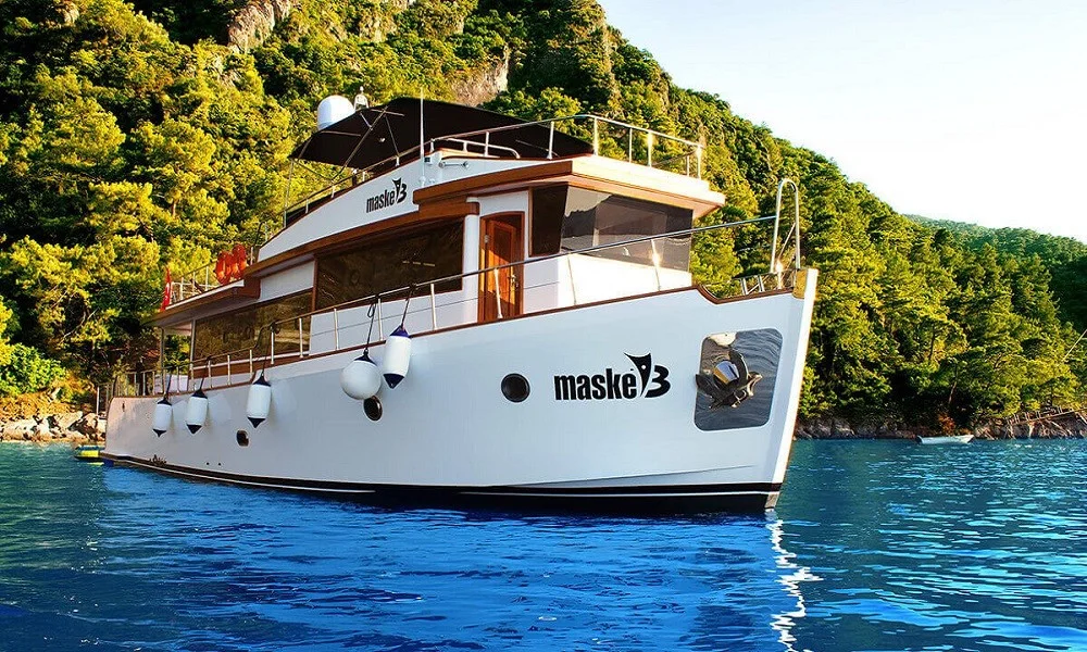 yacht charter destination turkey Trawler Maske 3