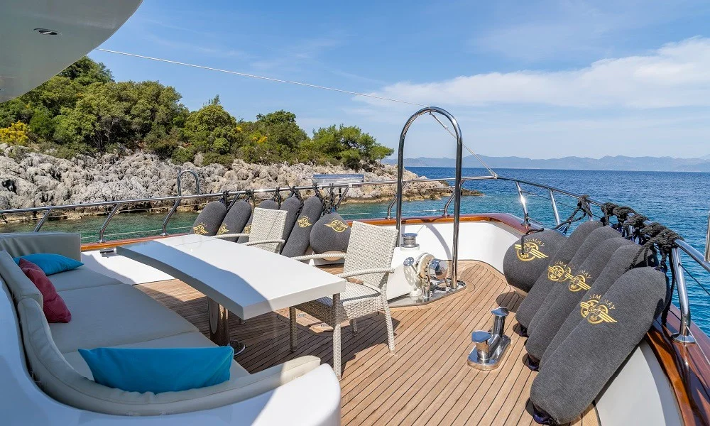 luxury yacht charter in bodrum turkey Traweler Simay S
