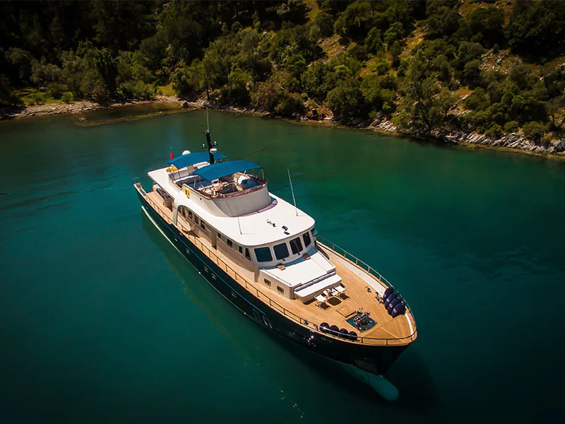 yacht charter destination turkey Dali2