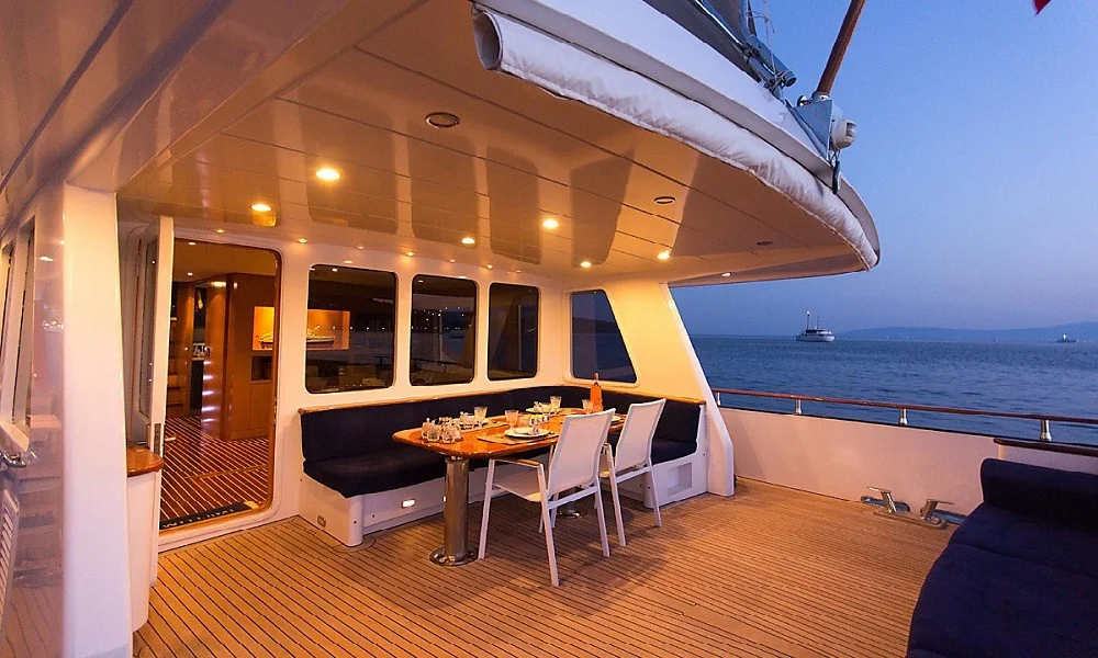 motor yacht charter in turkey Trawler Troy Explorer