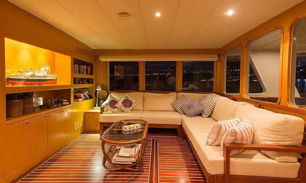 yacht charter in bodrum turkey Trawler Troy Explorer
