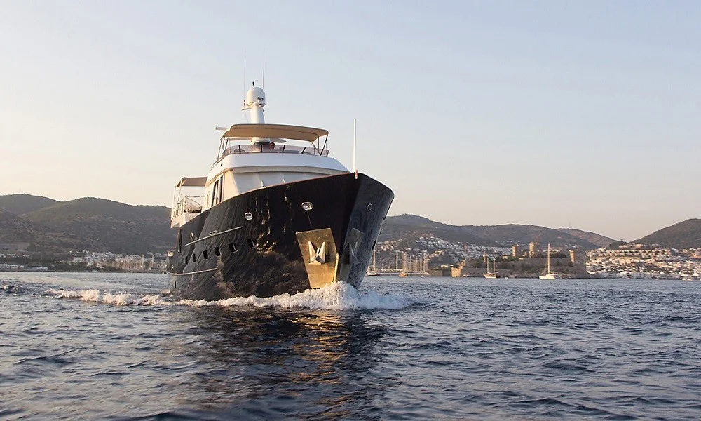 yacht charter bodrum turkey Trawler Troy Explorer