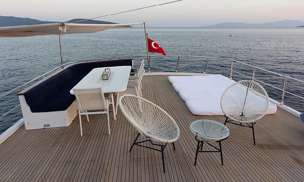 charter yachts turkey Trawler Troy Explorer