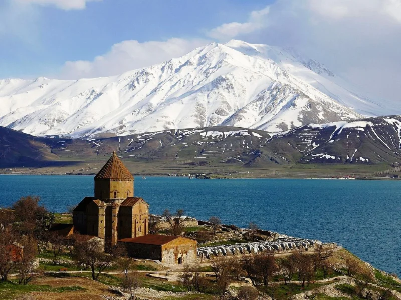 Akdamar Churh and Van Lake